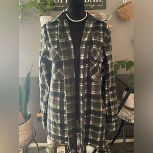 NWOT Woman’s Croft and Barrow Fleece Flannel Jacket